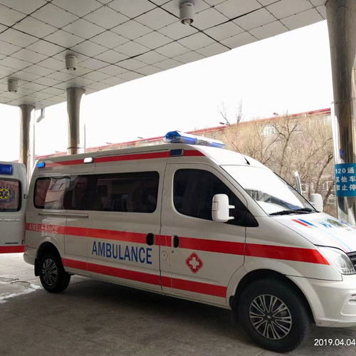 文登救护车出租服务案例2