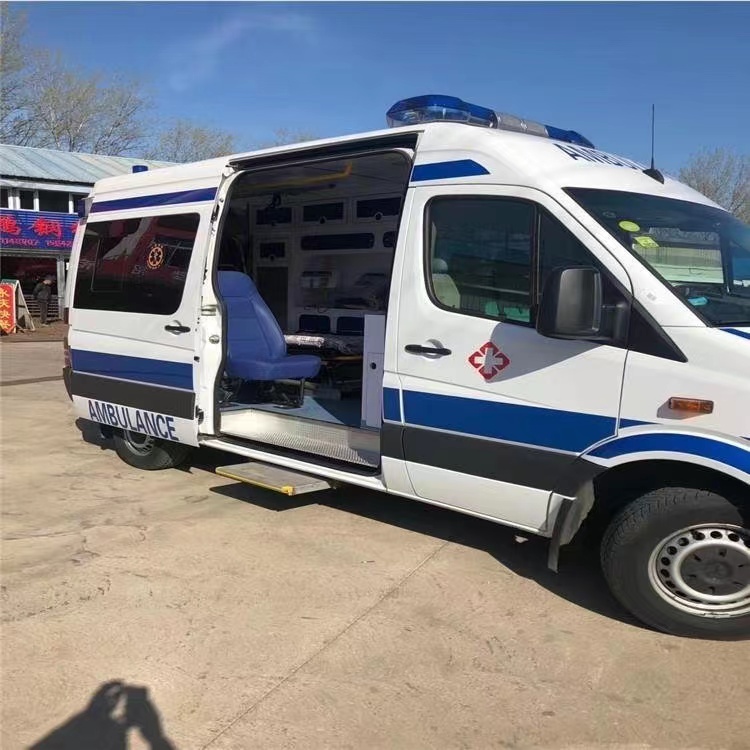 文登私人长途救护车出租转院回家